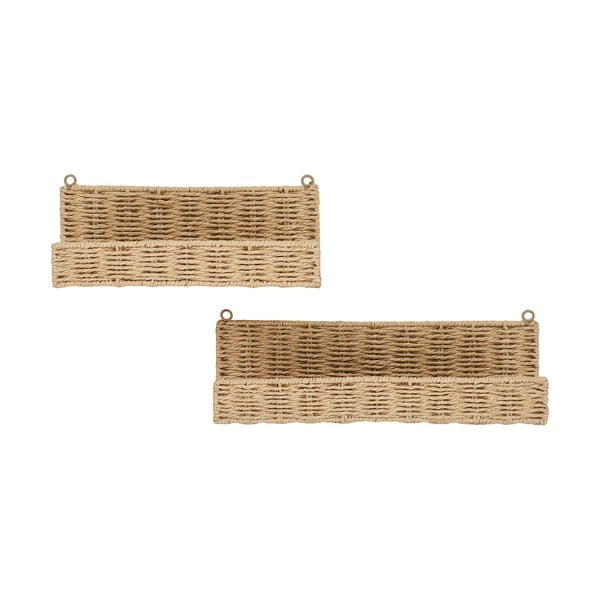 Police v súprave 2 ks v prírodnej farbe 10 cm Treviso – House Nordic