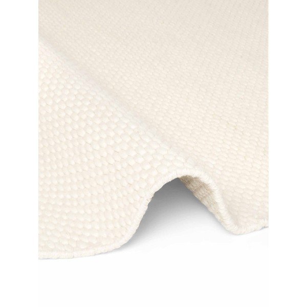 Krémovobiely ručne tkaný vlnený okrúhly koberec ø 160 cm Lyon Beans – Elle Decoration-image-4