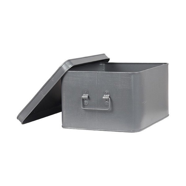Kovový úložný box LABEL51 Media, šírka 35 cm-image-3
