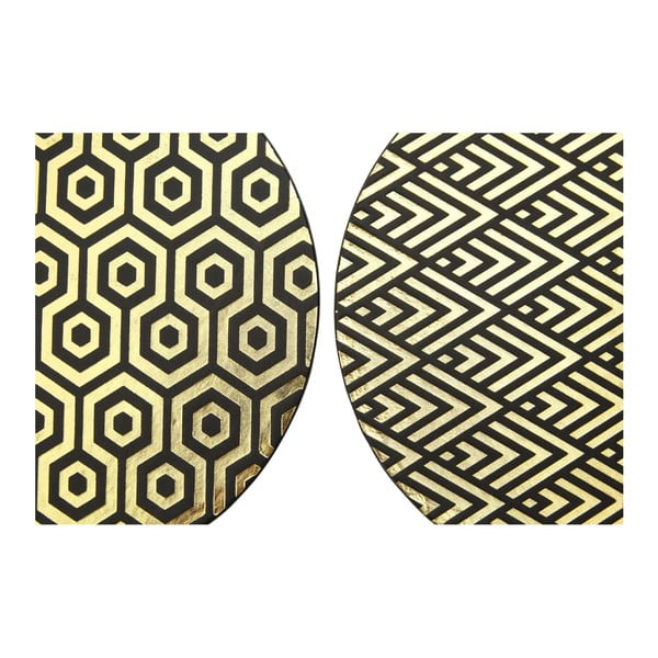 Prestieranie z umelej kože a kartónu v súprave 4 ks ø 25 cm Geome – Premier Housewares-image-4