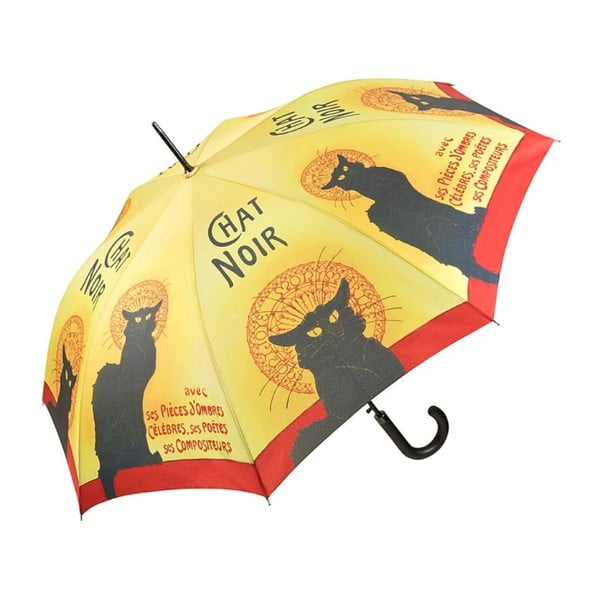 Dáždnik s rúčkou Von Lilienfeld Chat Noir, ø 100 cm