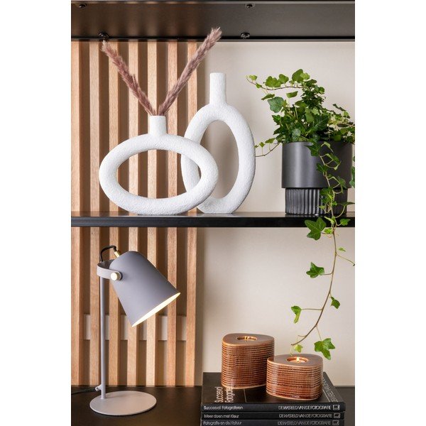 Krémovobiela váza PT LIVING Oval, výška 31 cm-image-3