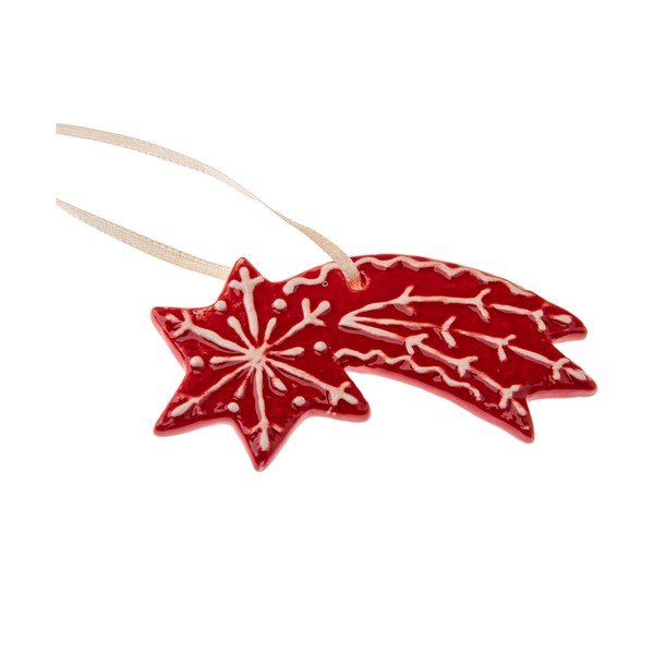 Keramická vianočná ozdoba 9 cm Gingerbread Comet – Dakls