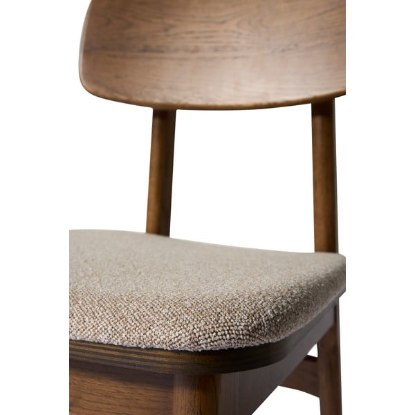 Hnedá jedálenská stolička Livo – Unique Furniture-image-1