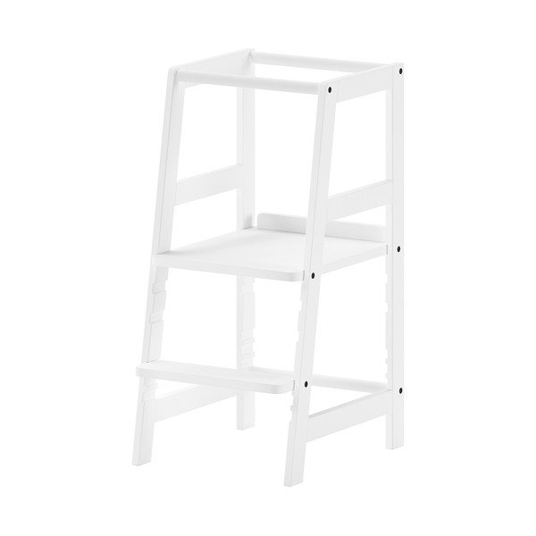 Biela učiaca veža z bukového dreva Forrest – Vipack