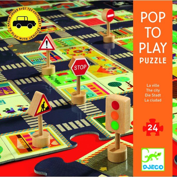 Detské puzzle Djeco Mesto-image-1