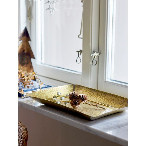 Kovová dekoratívna tácka Kobra – Bloomingville-image-1