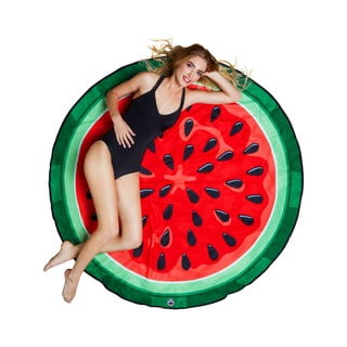 Plážová deka v tvare melóna Big Mouth Inc., ⌀ 152 cm