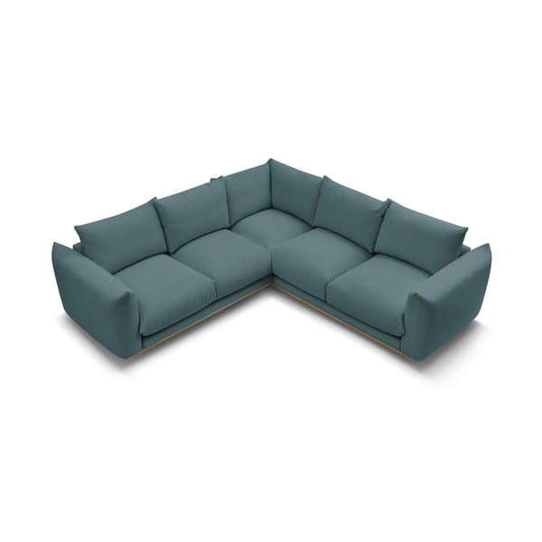 Modrá rohová pohovka Ernest – Bobochic Paris-image-4