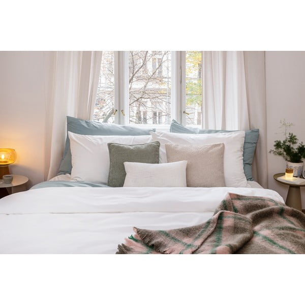 Biele obliečky na jednolôžko z mikrosaténu 140x200 cm Basic – Bonami Essentials-image-4