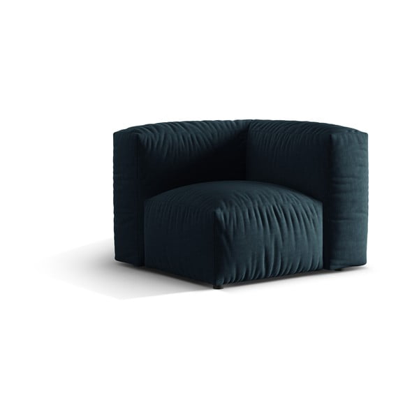 Tmavomodrý modul pohovky (variabilný) Martina – Micadoni Home-image-1