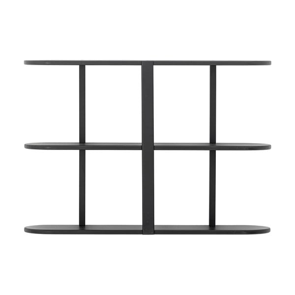 Čierna poschodová polica 80 cm Vicente – Bloomingville