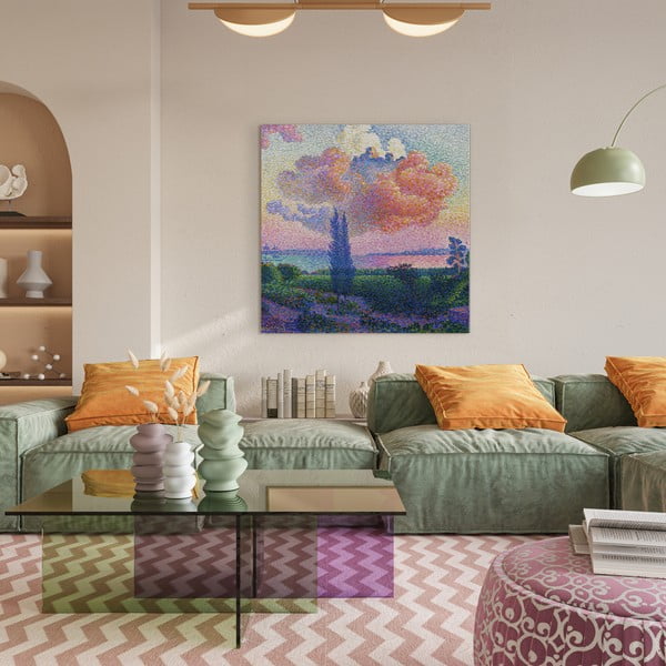 Obraz 80x80 cm The Pink Gold – Styler-image-1