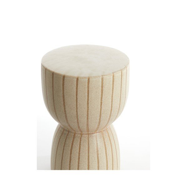 Keramický okrúhly odkladací stolík ø 28,5 cm Finca – Light & Living-image-2