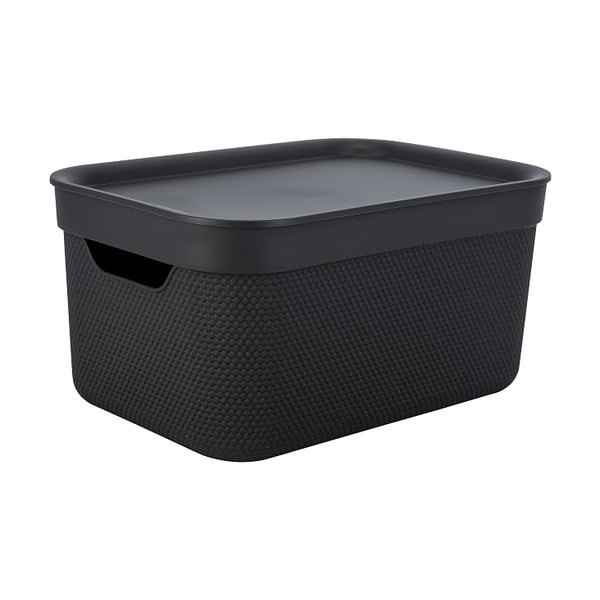 Plastový úložný box s vekom Deco - Rotho-image-2