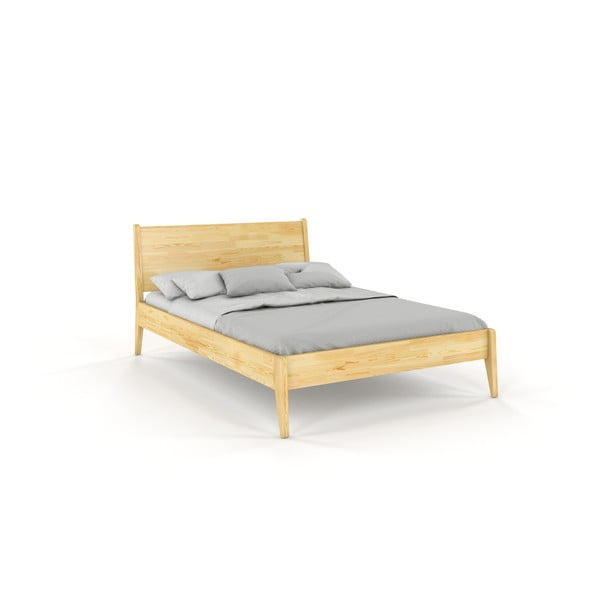Dvojlôžková posteľ z borovicového dreva Skandica Visby Radom, 180 x 200 cm