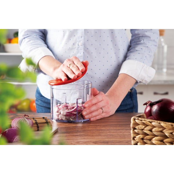 Elektrický sekáčik na ovocie a zeleninu Burgundy Metallic Line - BerlingerHaus-image-3