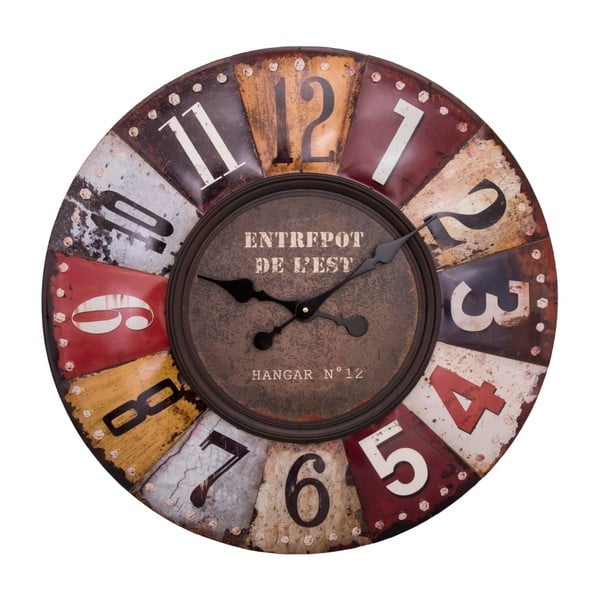 Nástenné hodiny Antic Line Pendula Multicolore, ⌀ 70 cm