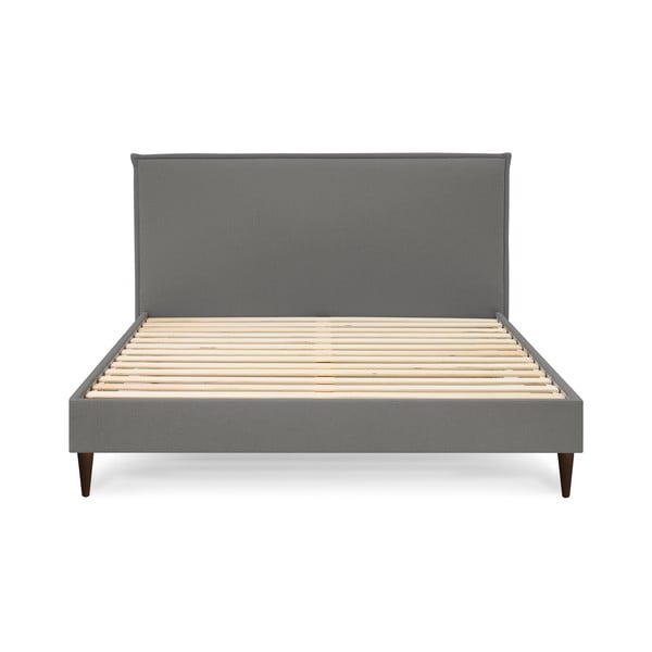 Tmavosivá dvojlôžková posteľ Bobochic Paris Sary Dark, 160 x 200 cm-image-3