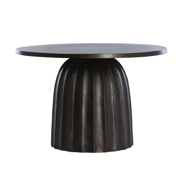 Kovový okrúhly odkladací stolík ø 60 cm Veglia – Light & Living
