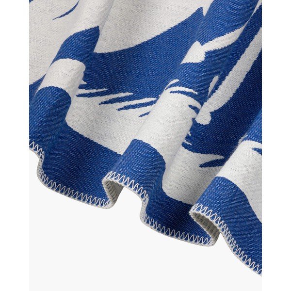 Modrá deka 165x200 cm Lino – noo.ma-image-4