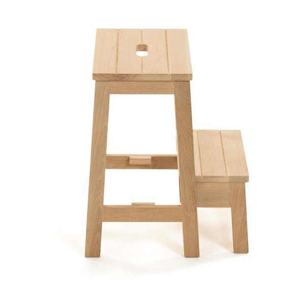 Stolička z brezového dreva v prírodnej farbe Nell – Kave Home-image-4