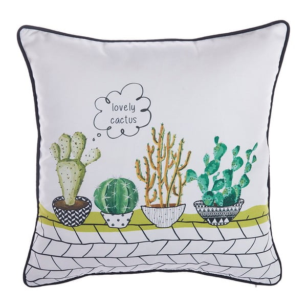 Obliečka na vankúš Mike & Co. NEW YORK Lovely Cactus, 43 × 43 cm
