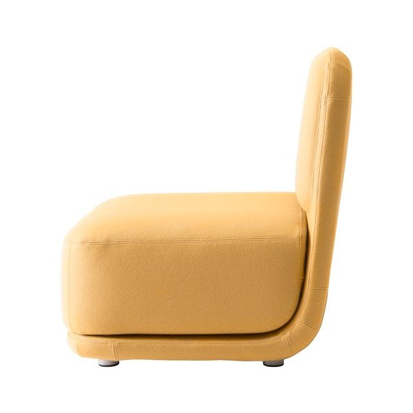 Žlté kreslo Softline Standby Medium-image-2