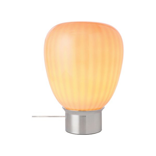 Ružová/v lesklej striebornej farbe sklenená stolová lampa (výška  34 cm) Balloon – Ellos Home-image-4