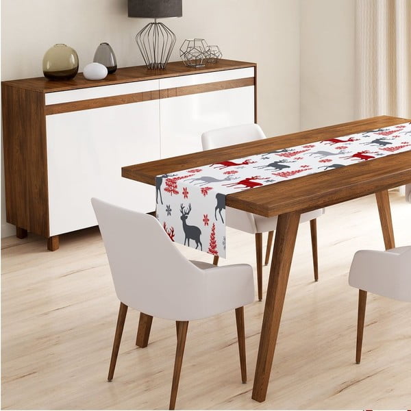 Behúň na stôl s vianočným motívom 40x140 cm Snowflakes – Mila Home