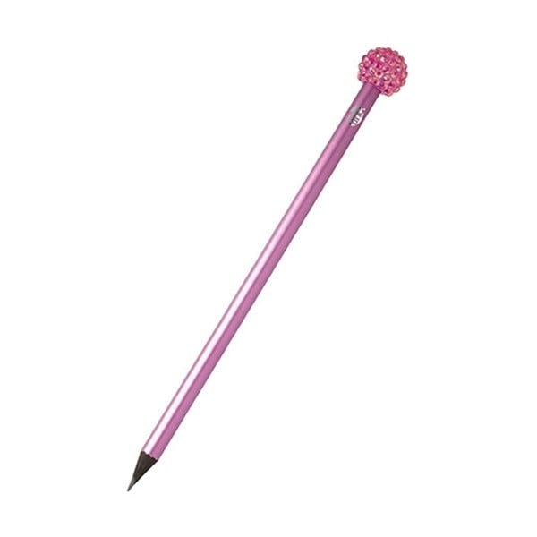 Ružová ceruzka s trblietavými kamienkami TINC