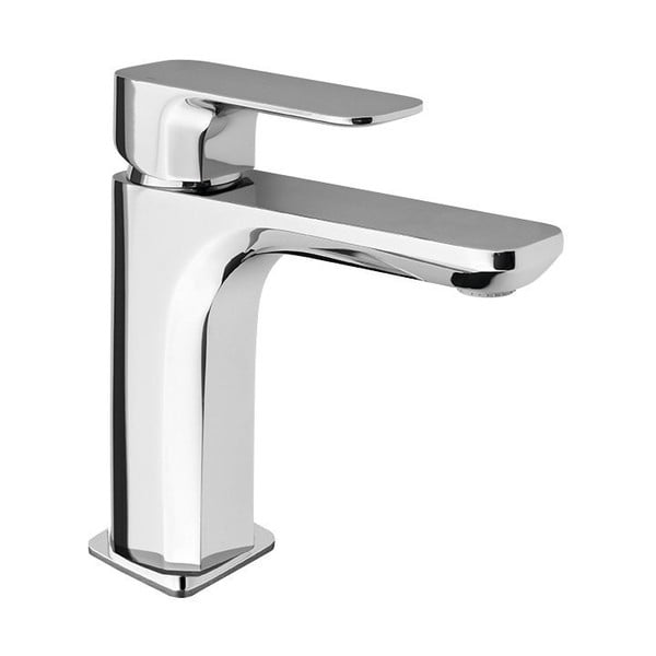 Stojančeková umývadlová batéria v lesklej striebornej farbe Spy – Sapho