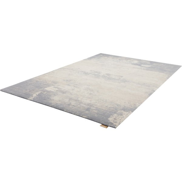 Krémovo-sivý vlnený koberec 120x180 cm Bran – Agnella-image-4