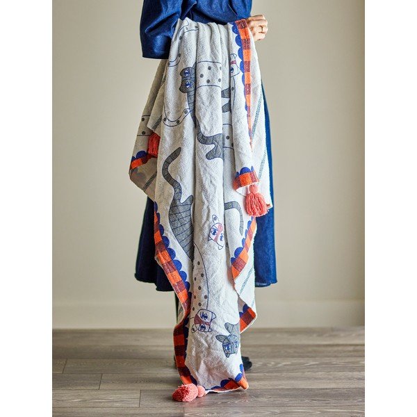 Deka s prímesou bavlny 130x155 cm Missy – Bloomingville-image-2