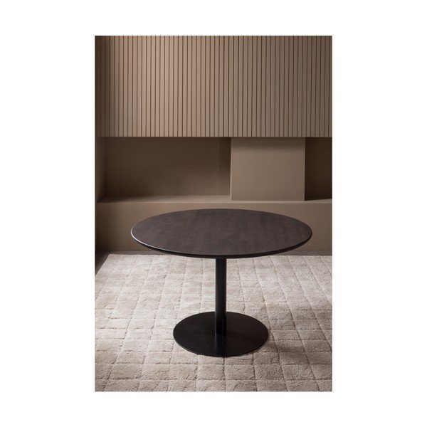 Okrúhly jedálenský stôl s doskou z dubového dreva ø 120 cm Tablo – WOOOD-image-1
