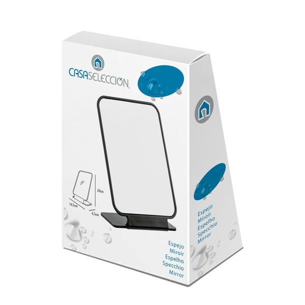 Kozmetické zrkadlo 14.5x18.5 cm - Casa Selección-image-4