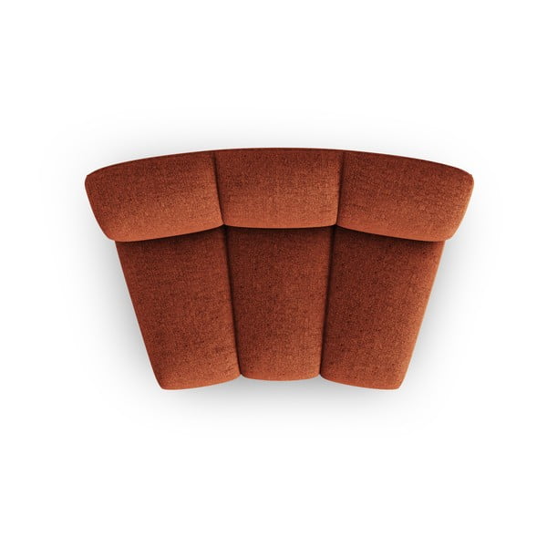 Modul pohovky v tehlovej farbe (stredový diel) Lupine – Micadoni Home-image-2