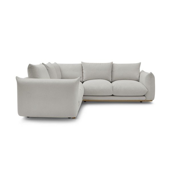 Svetlosivá rohová pohovka Ernest – Bobochic Paris-image-3