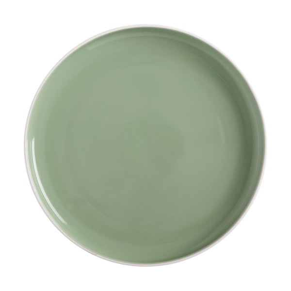 Zelený porcelánový tanier Maxwell & Williams Tint, ø 20 cm