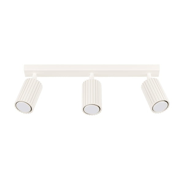 Krémovobiele bodové svietidlo 6,5x45 cm Gleam – Sollux