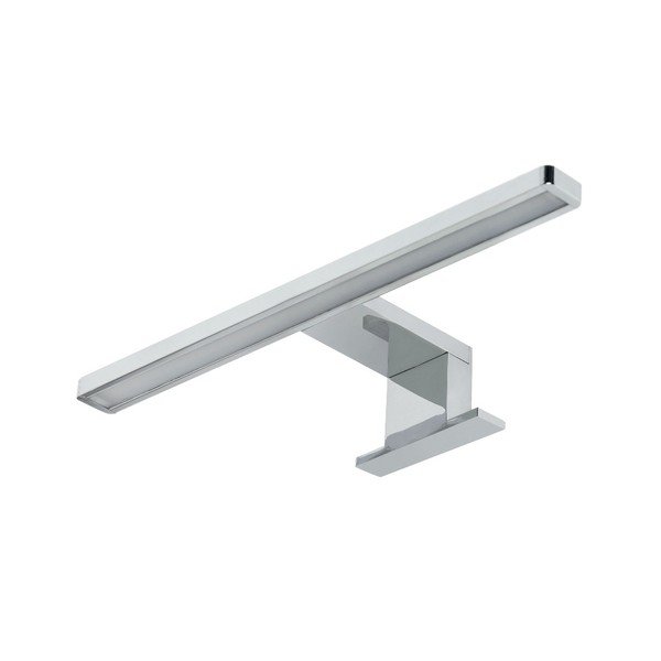 Nástenné svietidlo v striebornej farbe s LED svetlom SULION Curves-image-3