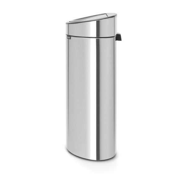 Dotykový oceľový odpadkový kôš v matne striebornej farbe 40 l Touch Bin – Brabantia-image-2