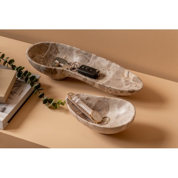 Mramorová dekoratívna misa 13x37 cm Organic – PT LIVING-image-1