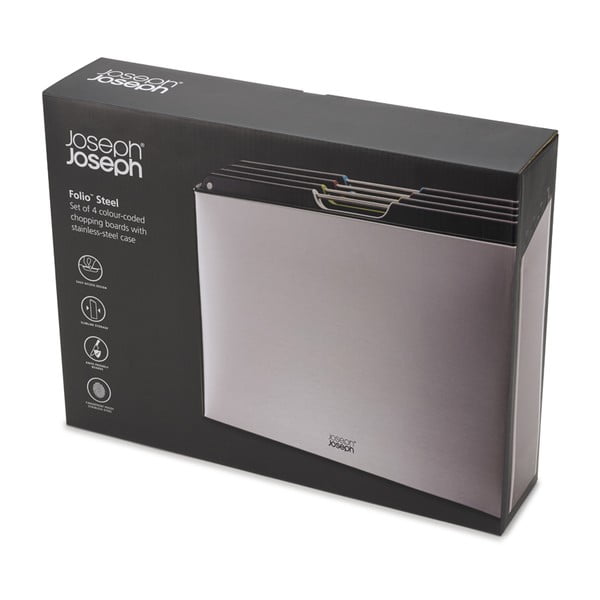 Dosky v súprave 4 ks so stojanom 7x35.5 cm Folio – Joseph Joseph-image-4