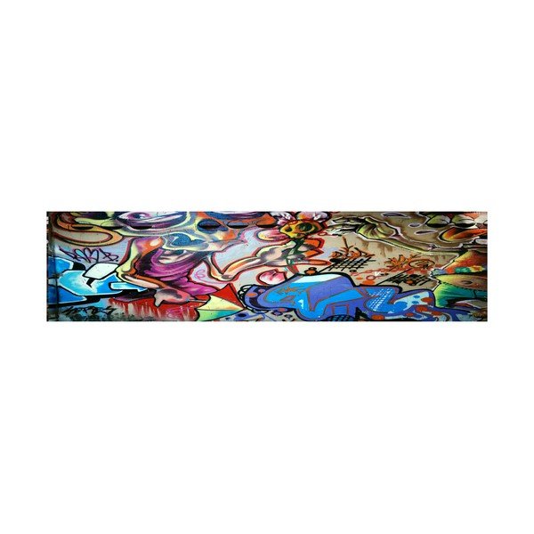 Posteľ Karup Eagle Black /Graffiti Multicolor,  140x200 cm-image-1
