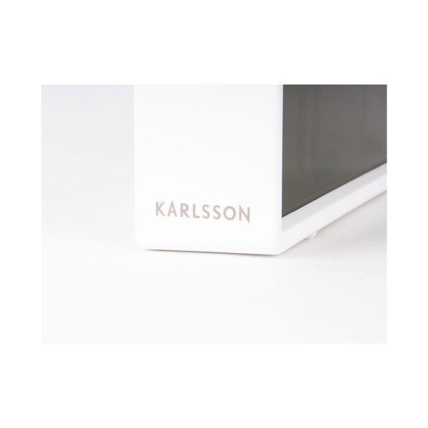Biely stolový budík Karlsson Coy-image-1