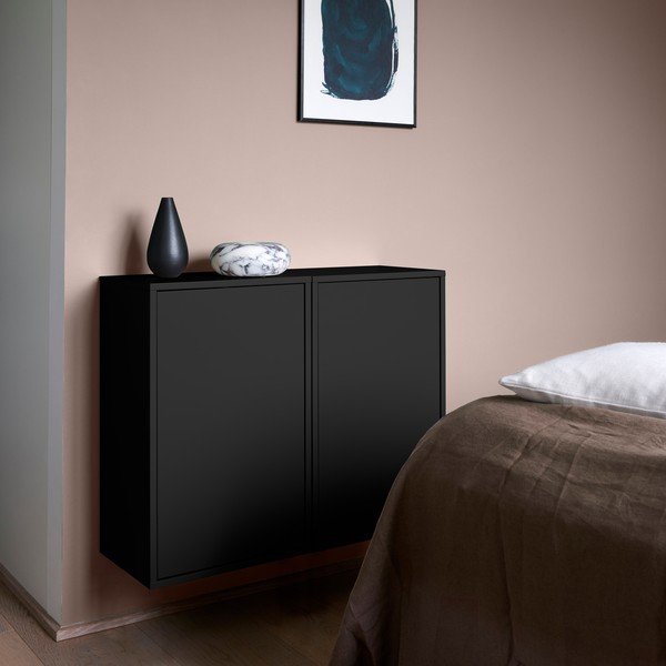 Čierny nástenný kôš na bielizeň Laundry Box – ReCollector-image-2