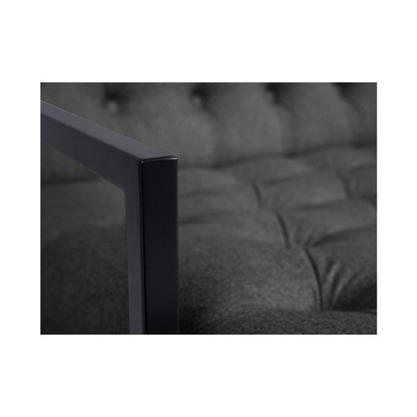 Tmavosivé kreslo Mazzini Sofas Aster-image-1