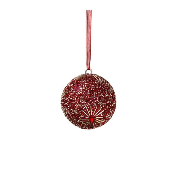 Vianočná závesná ozdoba s perlami Butlers Hang on, ⌀ 5 cm