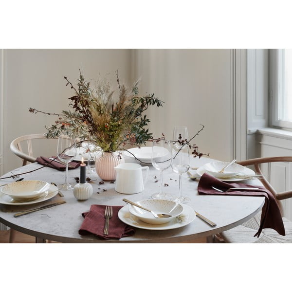 Biely porcelánový svietnik Kähler Design Hammershoi, ⌀ 7,5 cm-image-1